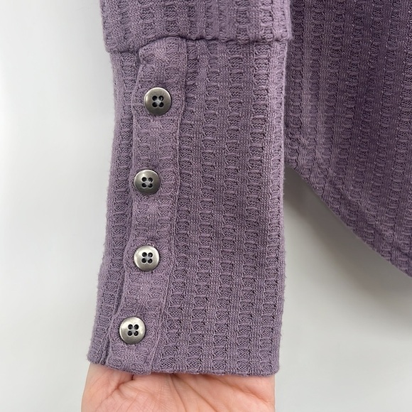 Chaser dusty purple thermal too long sleeve size small - Picture 4 of 8